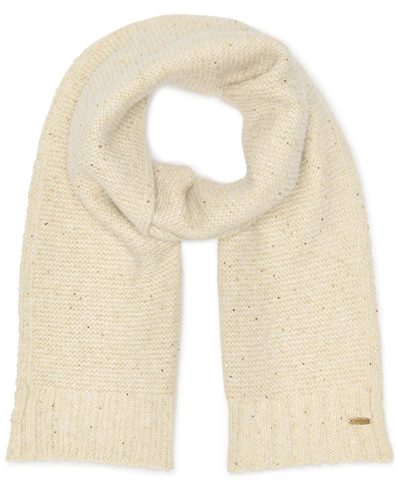 Calvin Klein 2-Piece Mini Sequin Hat and Scarf Set