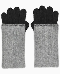 Calvin Klein Patchwork Knit Gloves