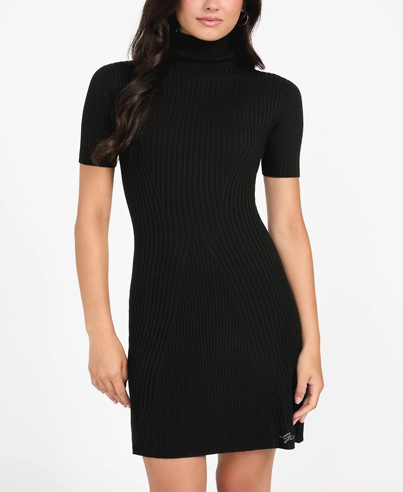 Guess Women's Julia Ribbed Knit Sweater Dress
