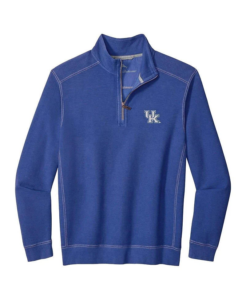 Tommy Bahama Men's Royal Kentucky Wildcats Montego Bay Half-Zip Jacket