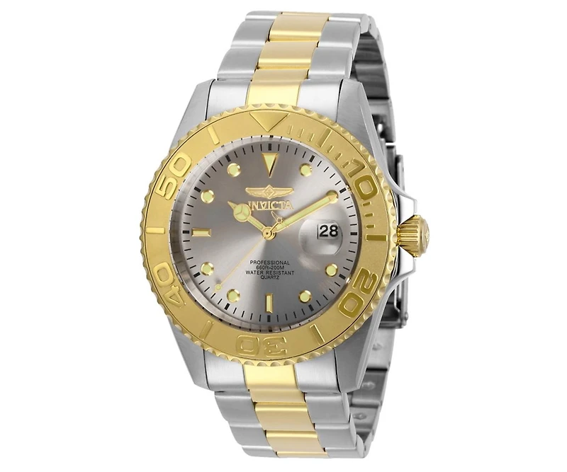 Invicta Men's Pro Diver Quartz 3 Hand Dial Watch