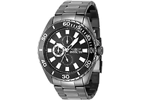 Invicta Men's 47556 Pro Diver Quartz Chronograph Charcoal Dial Watch