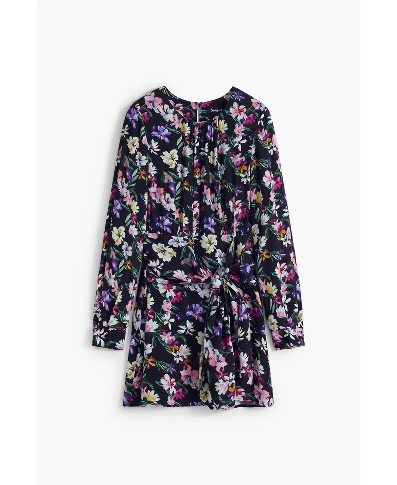 Desigual Women's Floral knot short dress