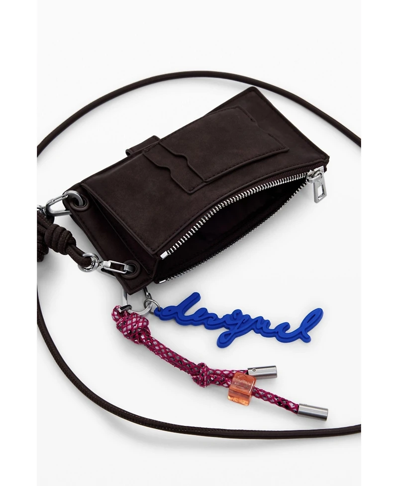 Desigual Women's Medium 3D logo phone holder
