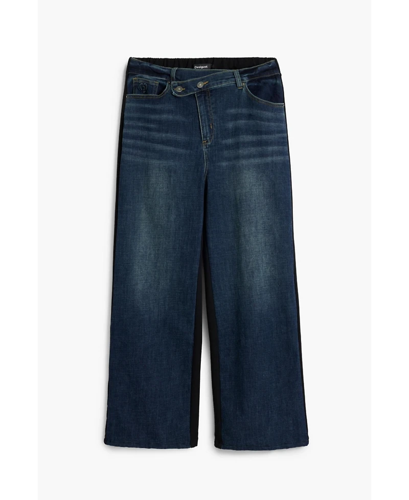 Desigual Women's Combined flare jeans