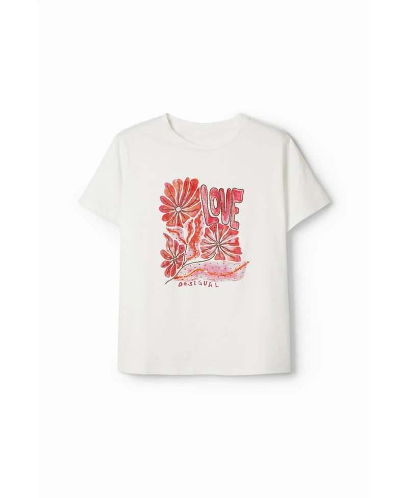 Desigual Women's Love basic T-shirt