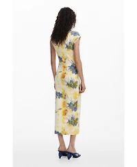 Desigual Women's Floral tube dress