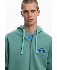 Desigual Men's Marvel zip-up sweatshirt
