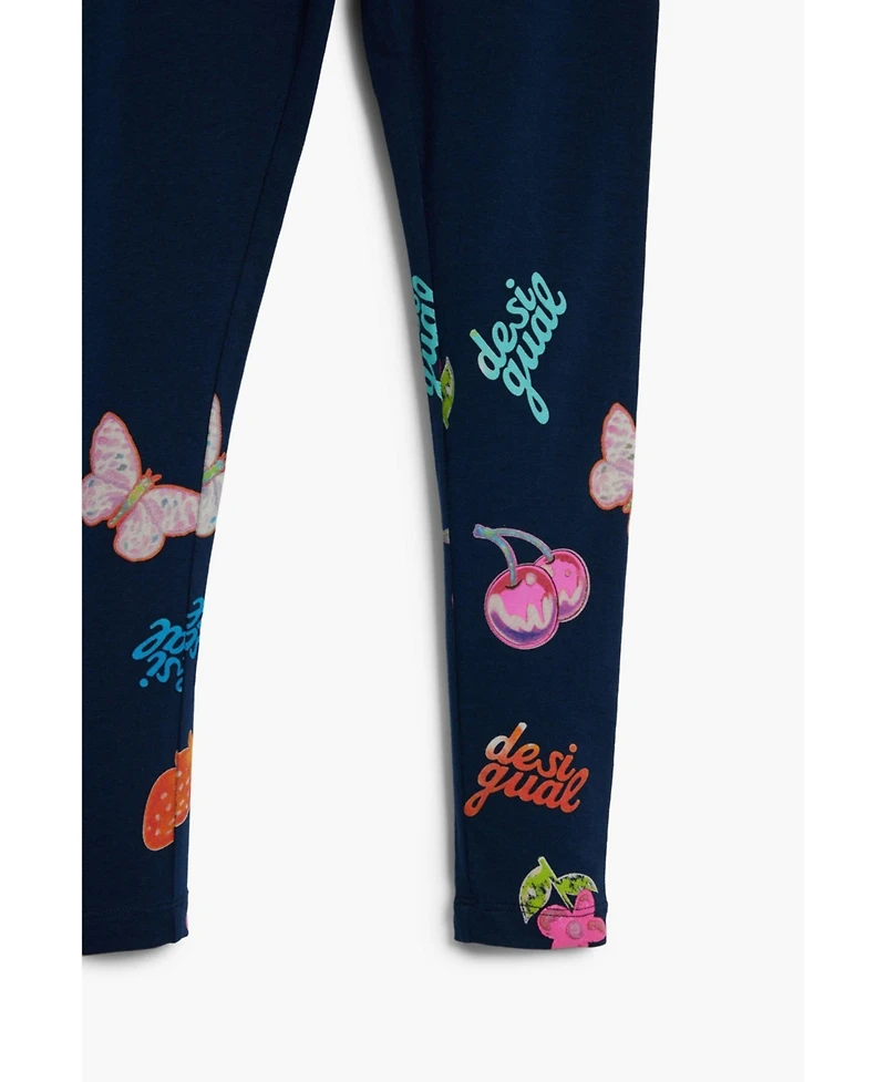 Desigual Girls Girls's Butterfly leggings