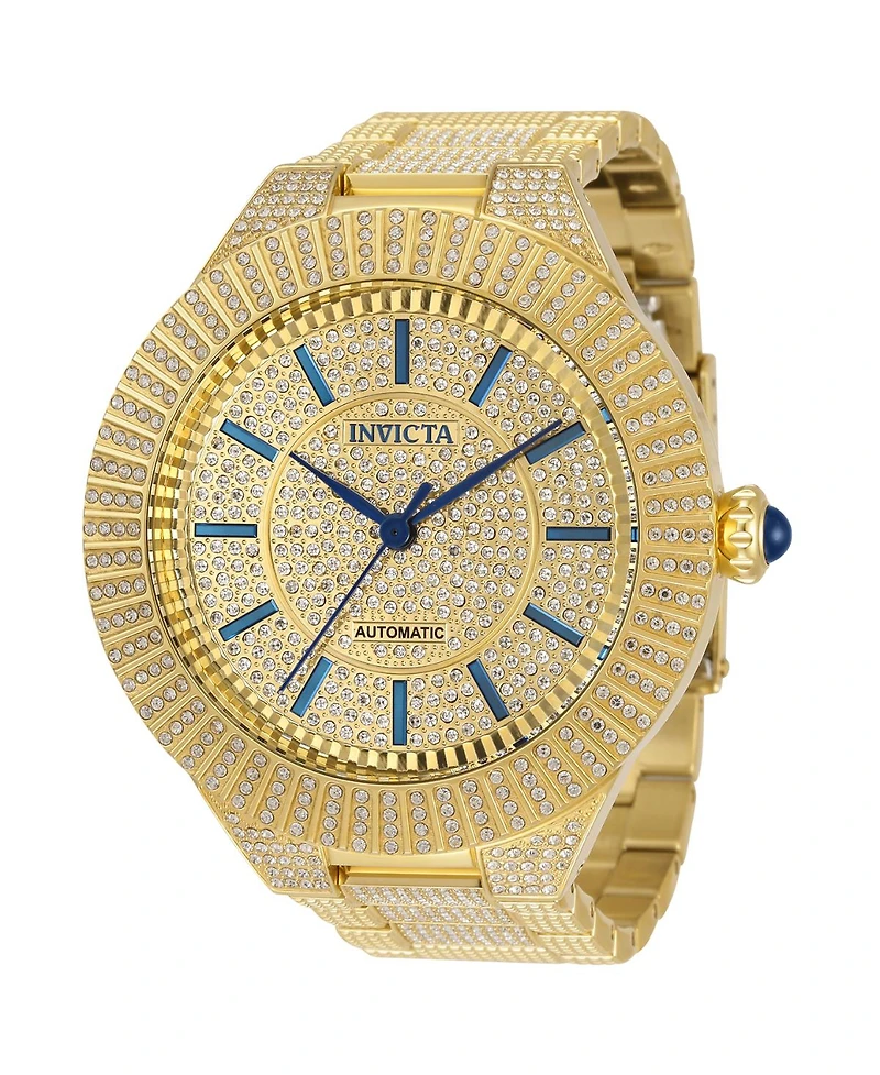 Invicta Men's 34587 Specialty Automatic 3 Hand Pave Dial Watch