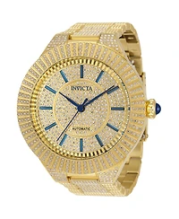 Invicta Men's 34587 Specialty Automatic 3 Hand Pave Dial Watch