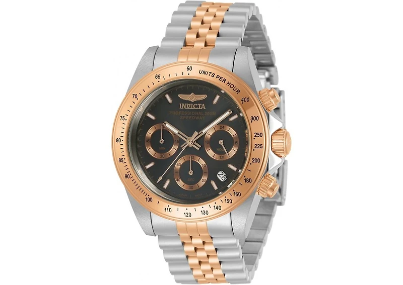 Invicta Men's 30993 Speedway Quartz Chronograph Charcoal Dial Watch