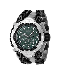 Invicta Men's 48186 Gladiator Quartz 3 Hand Green, Gunmetal Dial Watch