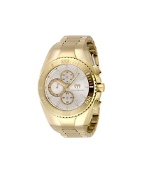 Technomarine Men's Tm-224022 Manta Chronograph Gmt Quartz Silver Dial Watch