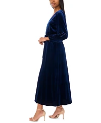 Msk Petite Velvet Dress