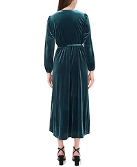 Msk Petite Velvet Dress