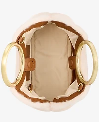 I.n.c. International Concepts Tysha Bangle Faux Fur Handbag, Macy's Exclusive