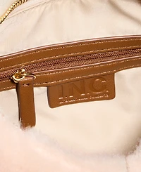 I.n.c. International Concepts Nyrah Faux Fur Hobo Bag, Macy's Exclusive