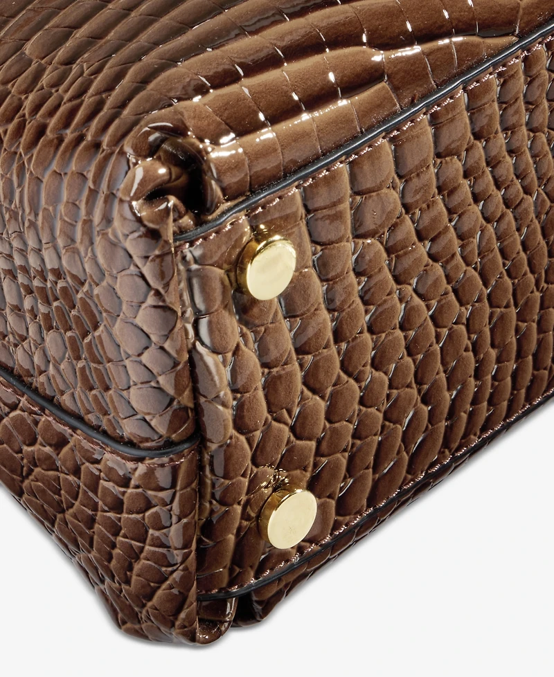 I.n.c. International Concepts Bawdii Croc-Embossed Shoulder Bag, Macy's Exclusive
