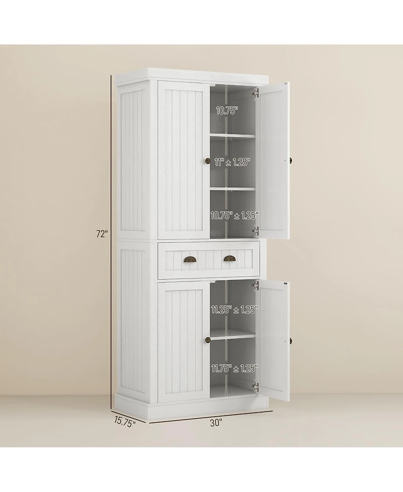 Slickblue Small and Large Kitchen Friendly Compact Storage Cabinet for Maximum Space Utilization