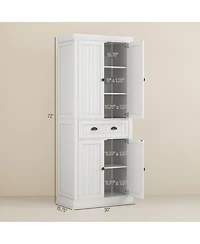 Slickblue Small and Large Kitchen Friendly Compact Storage Cabinet for Maximum Space Utilization