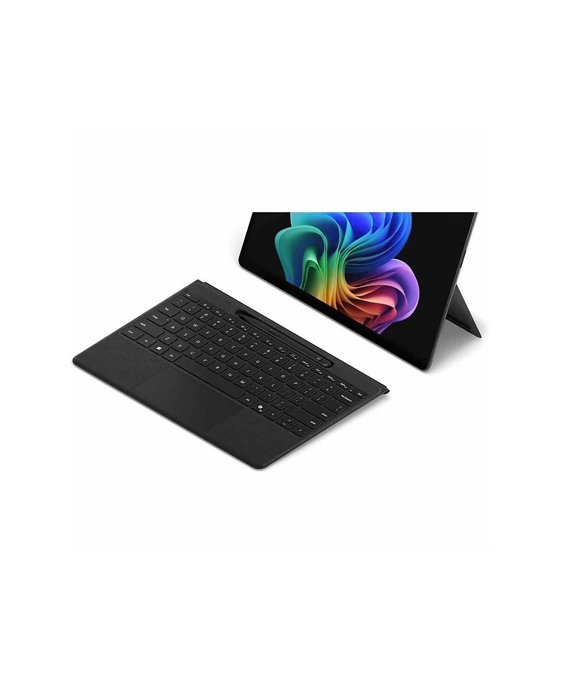 Microsoft Flex Keyboard with Bold Keyset for 13" Surface Pro 11, 9 and 8, Black
