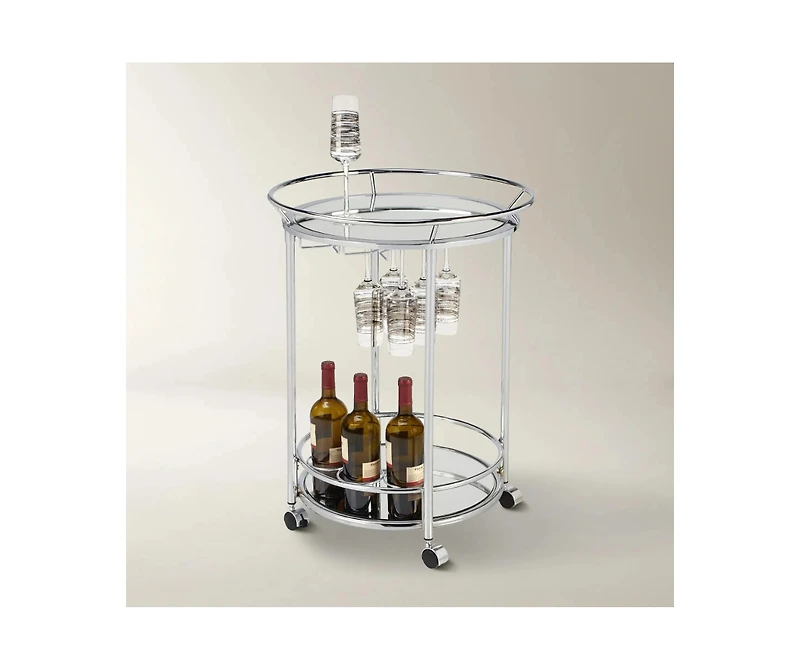 Z Gallerie Manhattan Bar Cart