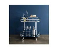 Z Gallerie Metropolitan Bar Cart