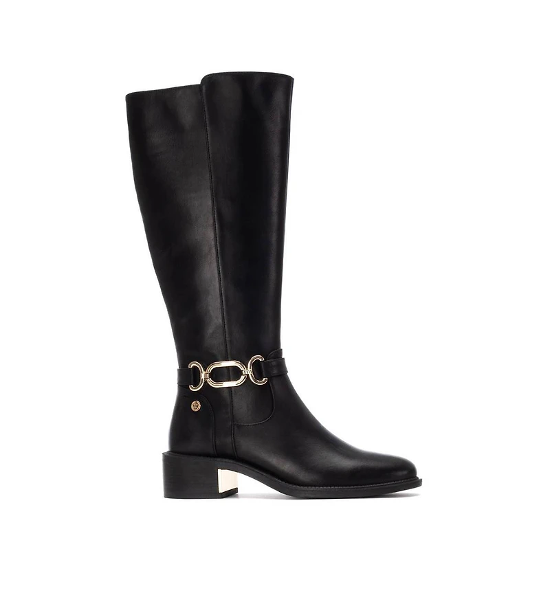 Women's Block Heel Tall Boots By Xti