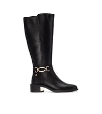 Women's Block Heel Tall Boots By Xti