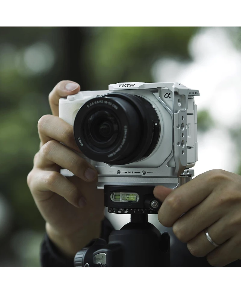 Tilta Half Camera Cage for Sony Zv-E1, Silver