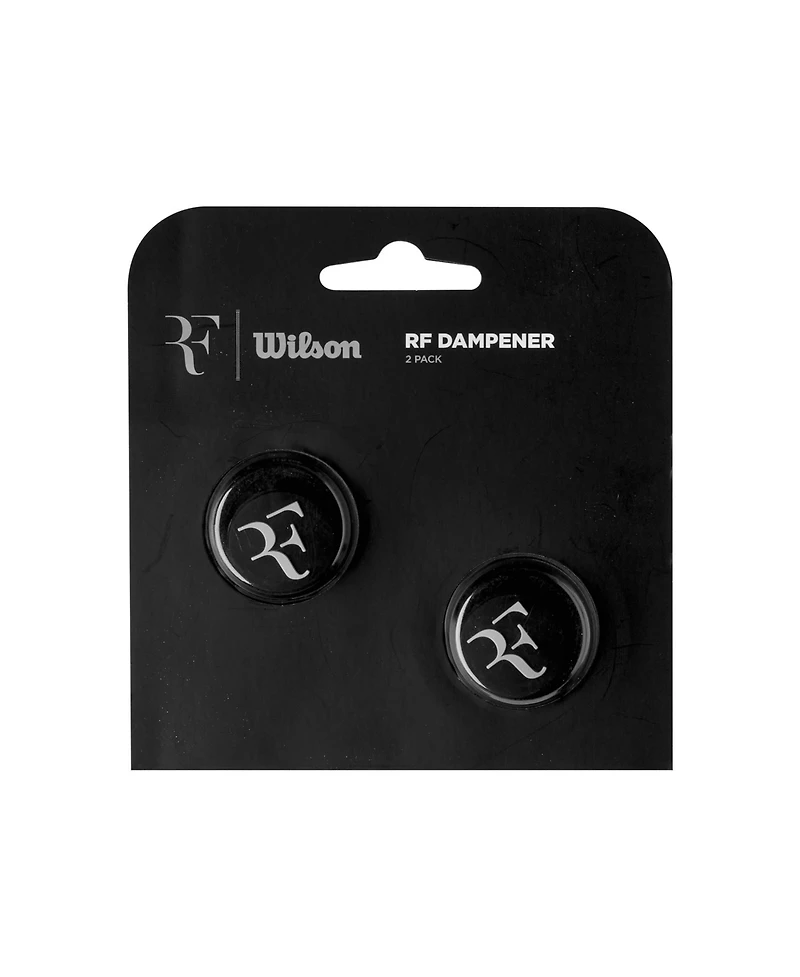 Wilson Rf Black 2-pack Tennis Dampener - Black
