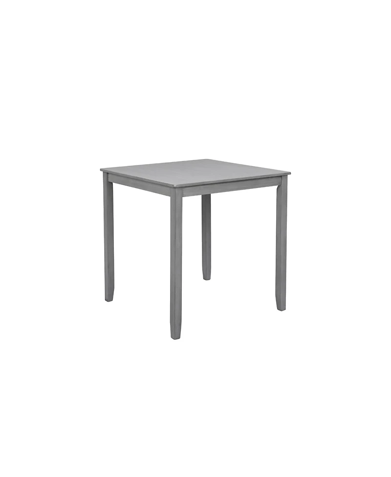 Casainc 5 Piece Square Counter Height Dining Table Set with 4 Upholstered Chairs