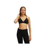 Cotton On Women's Active Pinstripe High Apex Crop
