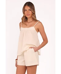 Petal and Pup Women's Poppy Short Set - Butter Yellow