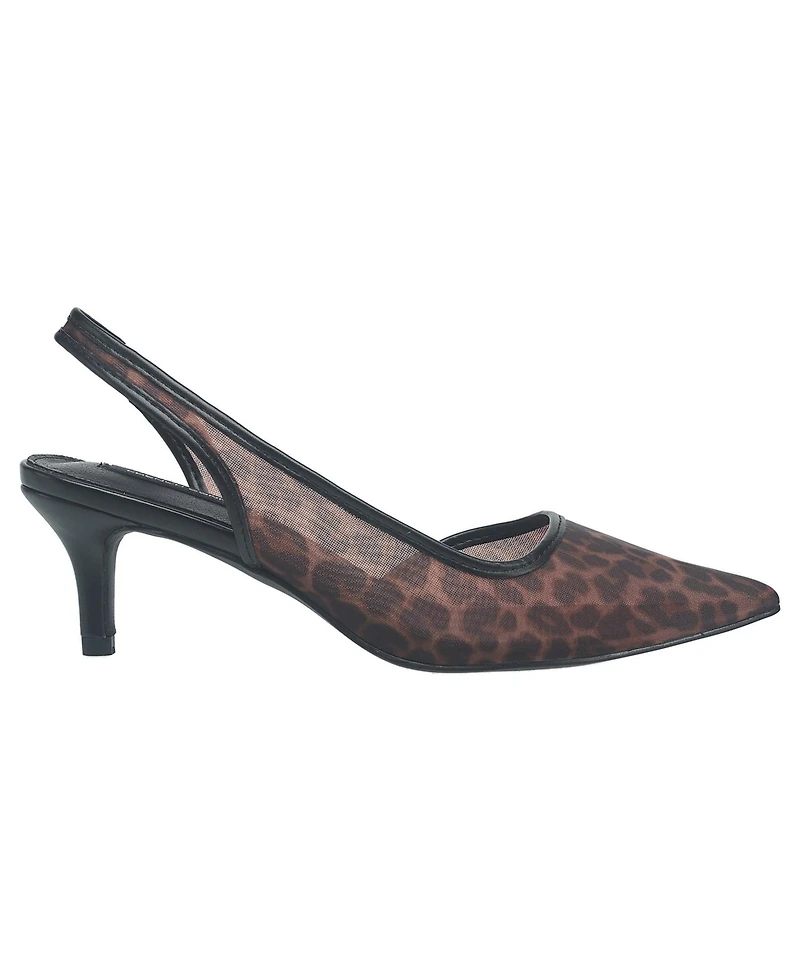 French Connection Ladies Quest Slingback Kitten Heel