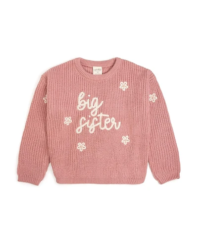 Sweet Wink Little and Big Girls Sister Knit Sweater