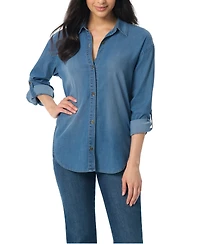 Gloria Vanderbilt Women's Petite Amanda Long Sleeve Shirt