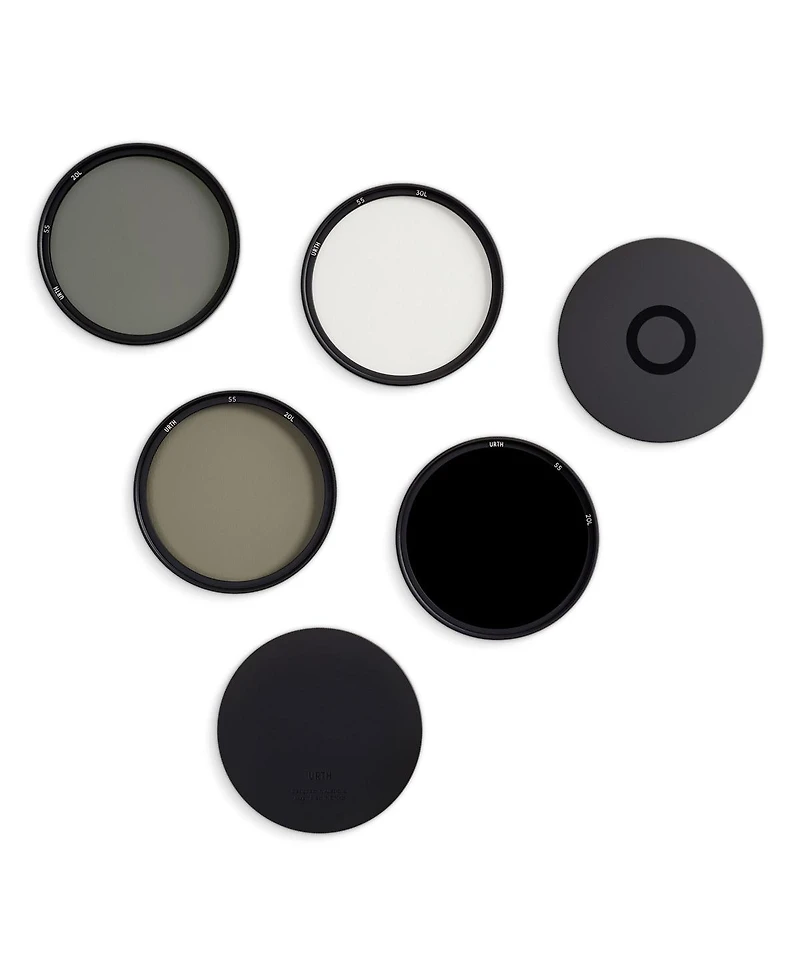 Urth 55mm Essentials Filters Kit Plus+ with Uv, Cpl, ND8 and ND1000 Filters