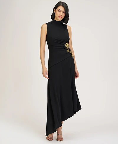 Js Collections Women's Mock Neck Andrea Cocktail Dress