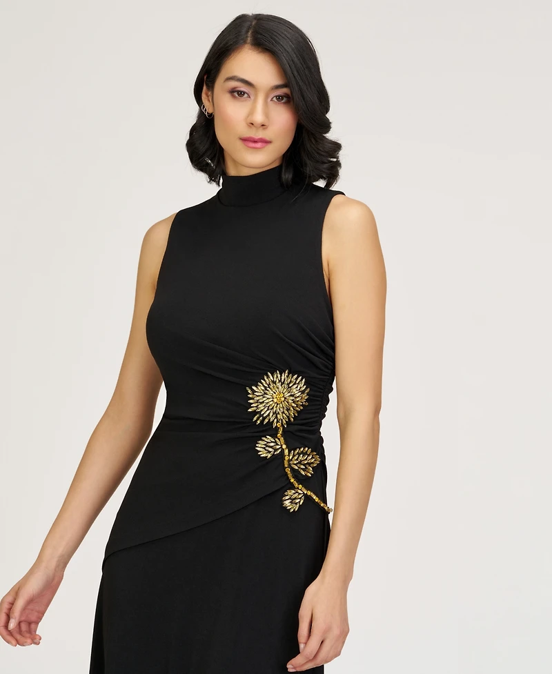 Js Collections Women's Mock Neck Andrea Cocktail Dress