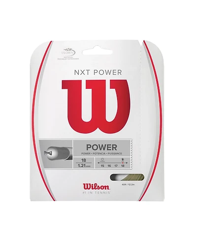 Wilson Nxt Power 18g Tennis String