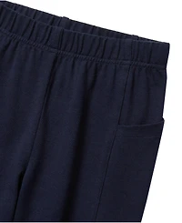 Lands' End Girls Tough Cotton Legging with Pocket