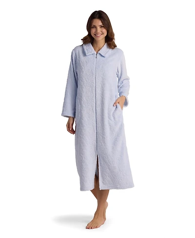 Miss Elaine Women's Collared Long Robe