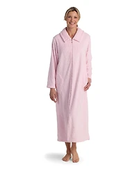 Miss Elaine Women's Collared Long Robe
