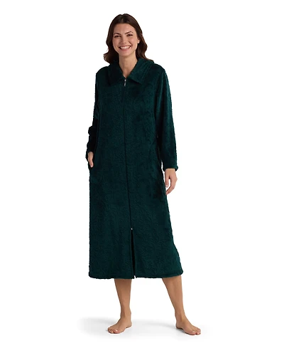 Miss Elaine Women's Collared Long Robe