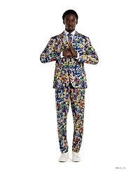 OppoSuits Men's Suit - Theme Party Suit - Dragon Ball Z - Multicolor