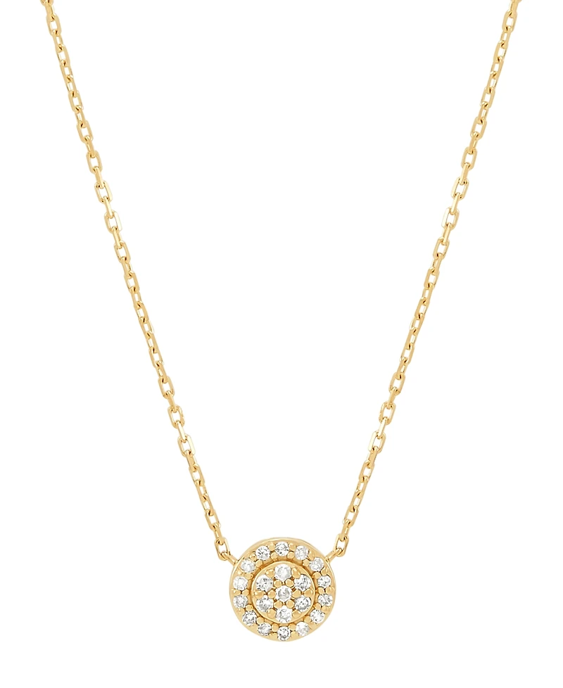 Macy's Diamond Necklace (1/10 ct. t.w.) in 14k Yellow Gold