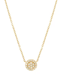 Macy's Diamond Necklace (1/10 ct. t.w.) in 14k Yellow Gold