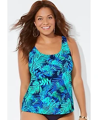 Swimsuits for All Women's Classic Tankini Top